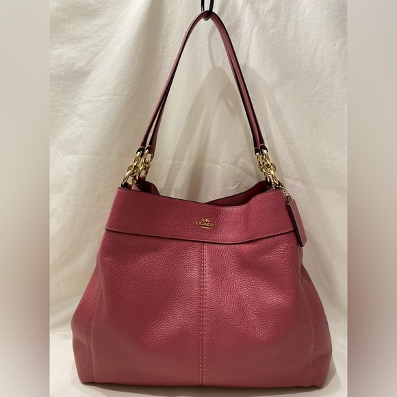 Coach Bags Coach Lexy Shoulder Bag In Strawberry Poshmark
